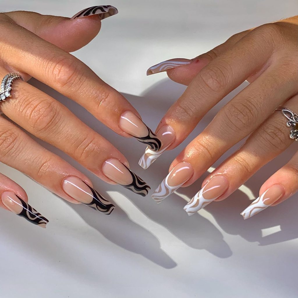 blackwhite coffin nails