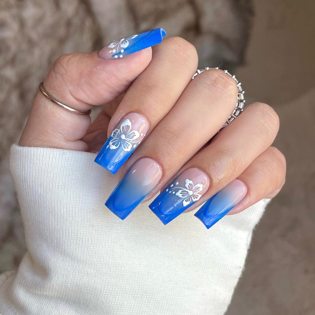 blue coffin nails