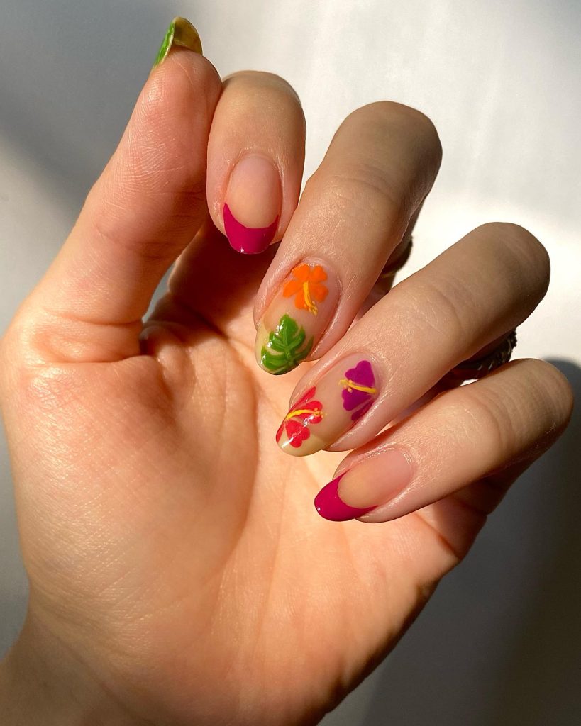 leaf nails