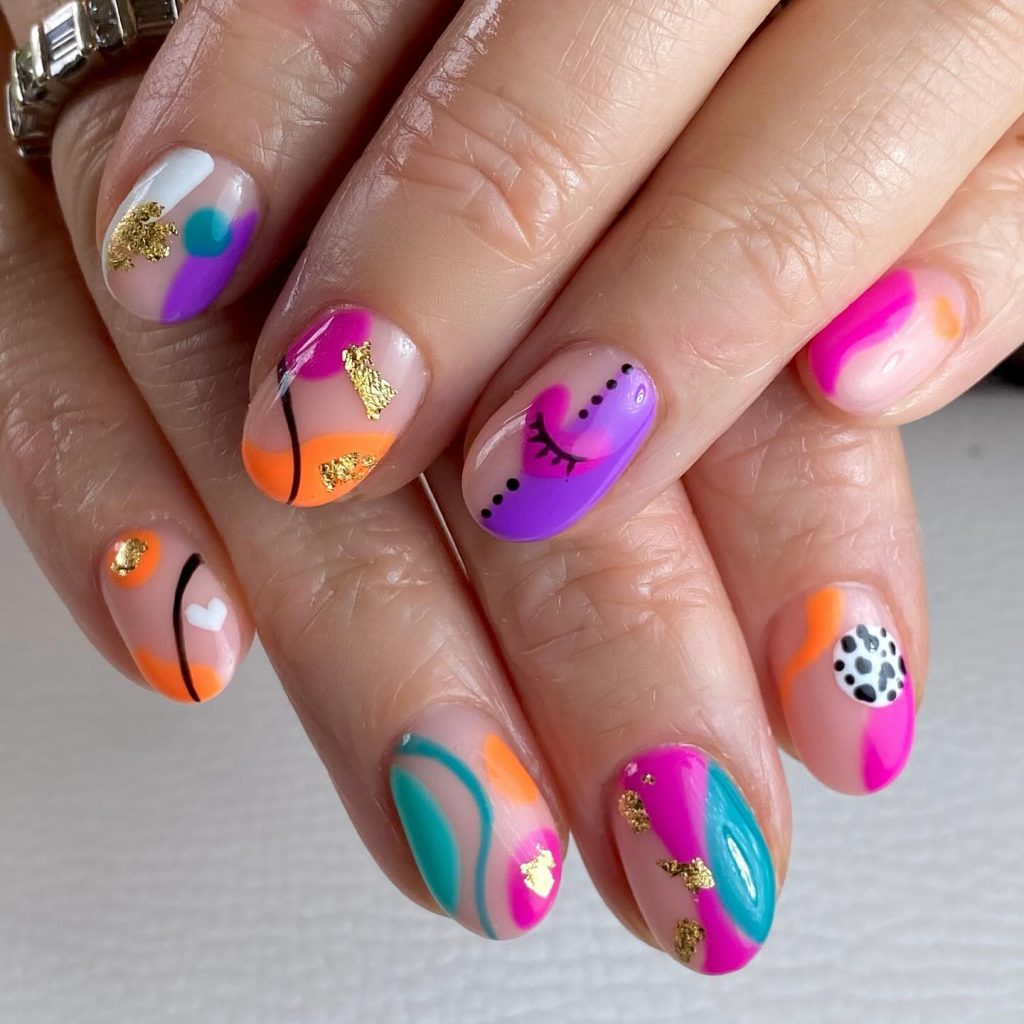 mashup summer nails