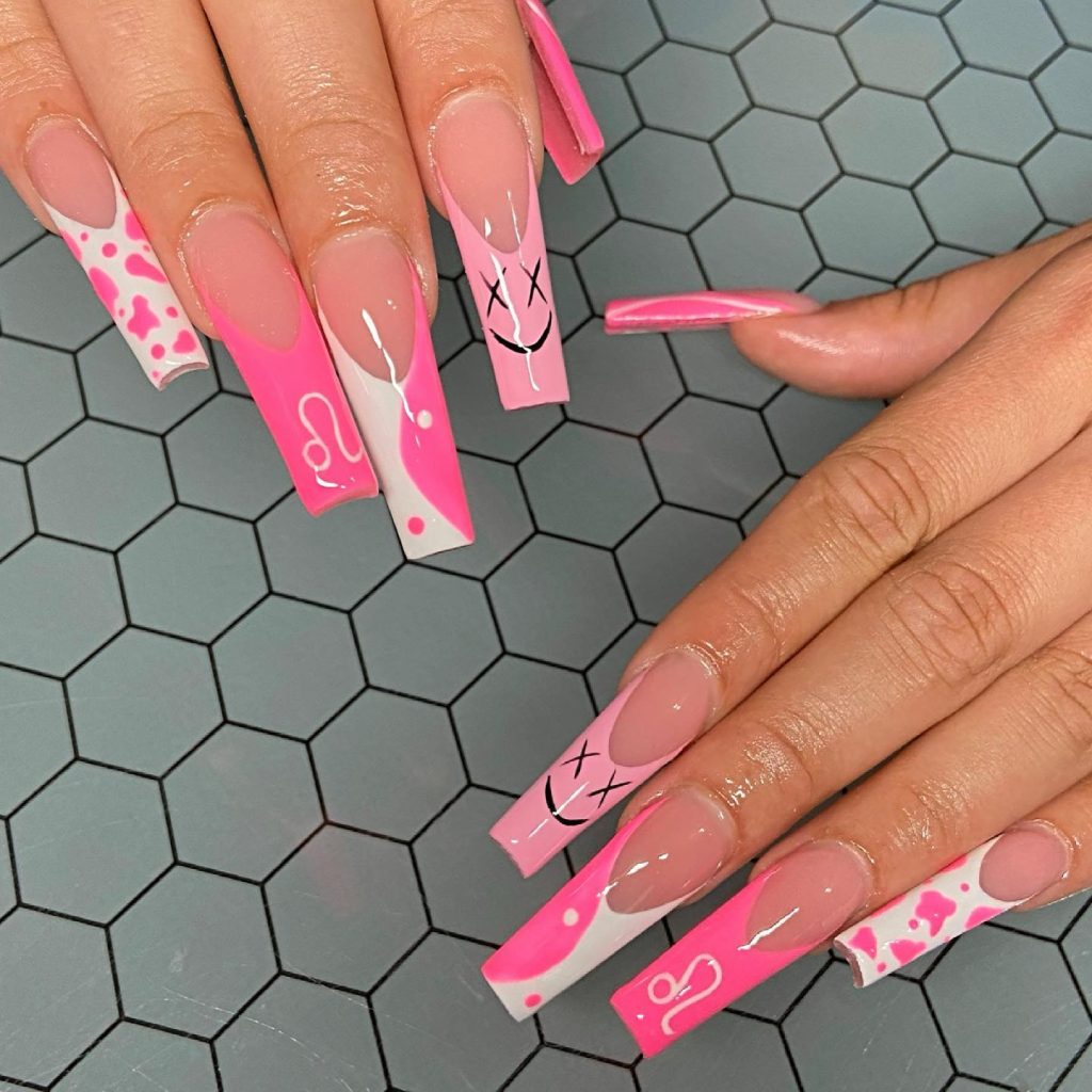 pink coffin nails