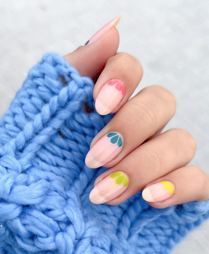 pretty Flower Nails