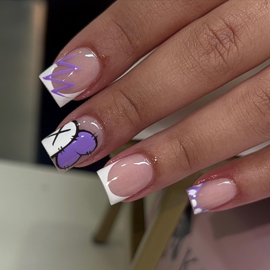 shortacrylic bronx nails