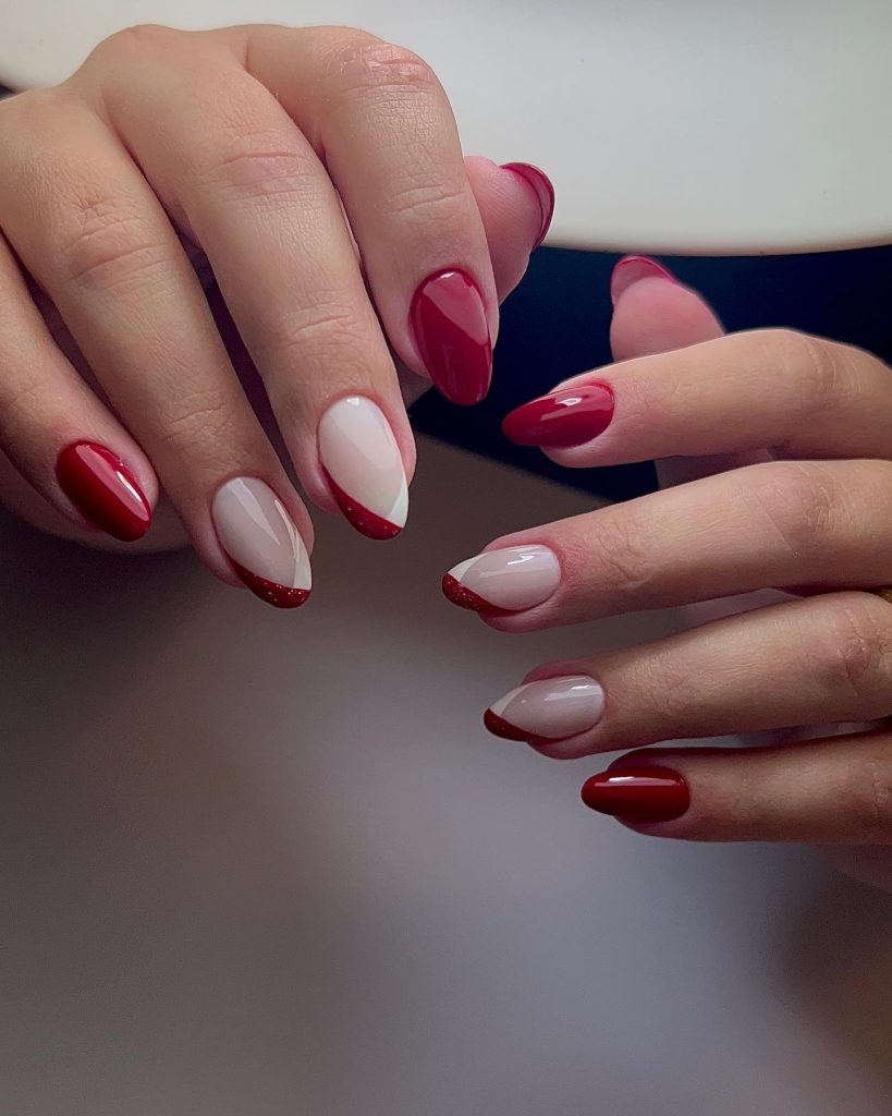 beautiful almond acrylic nails