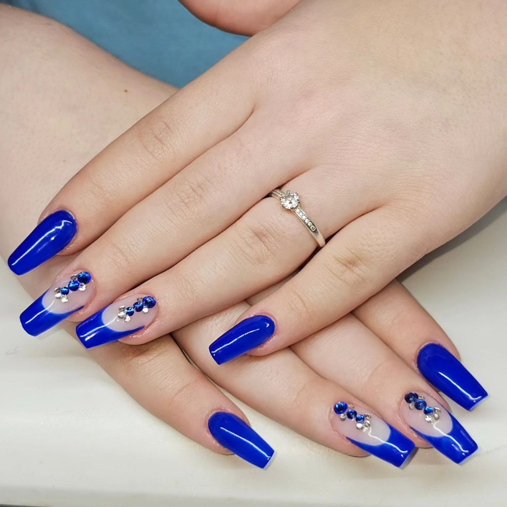 blue stone nails