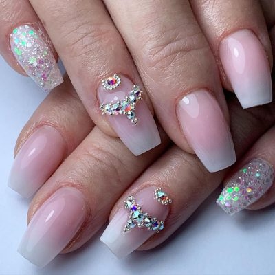 25 Latest Swarovski Nail Designs