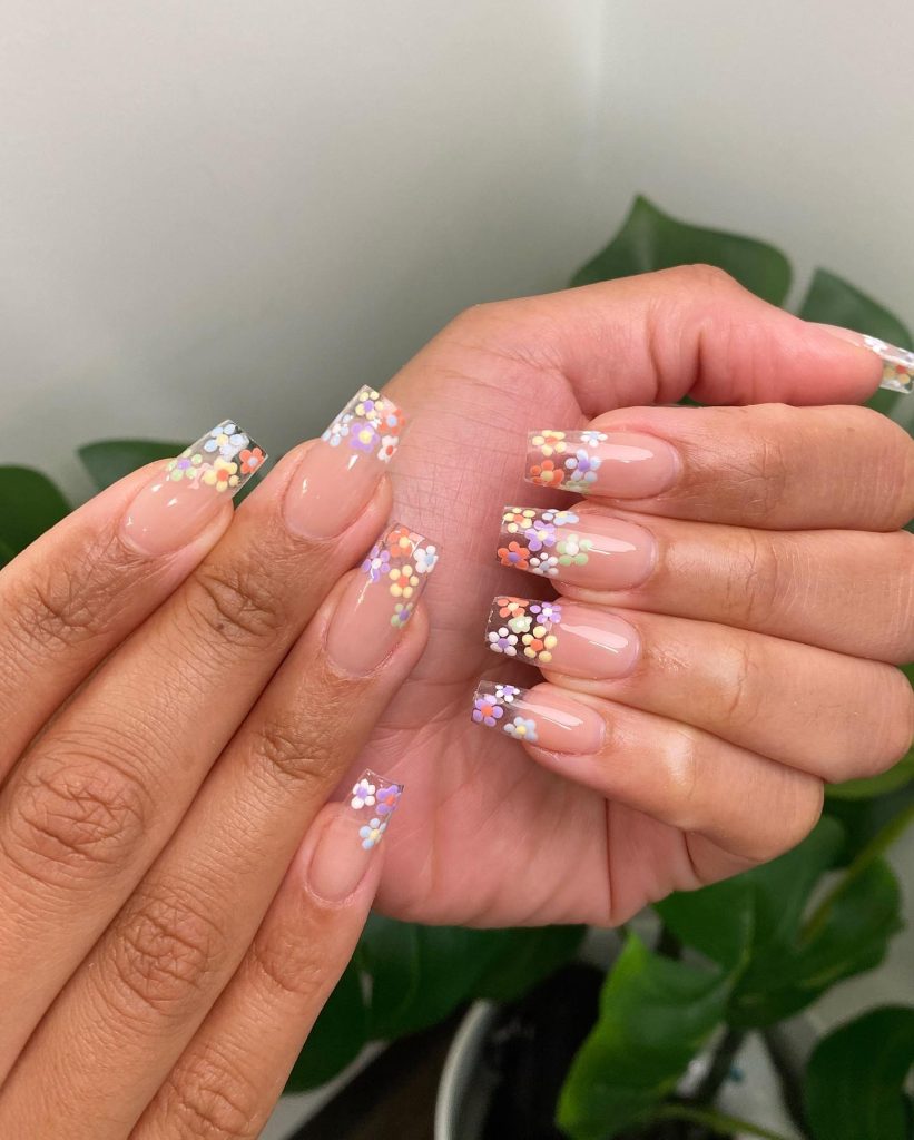 classy spring nails