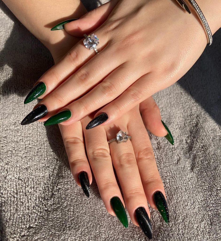 long gel nails