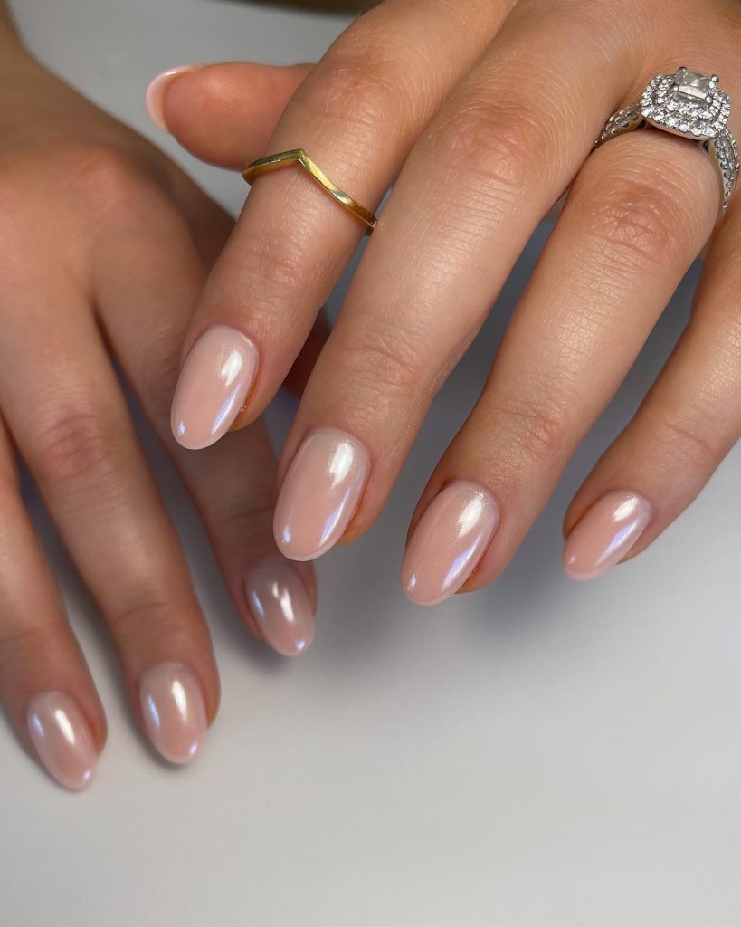 pearl natural nails