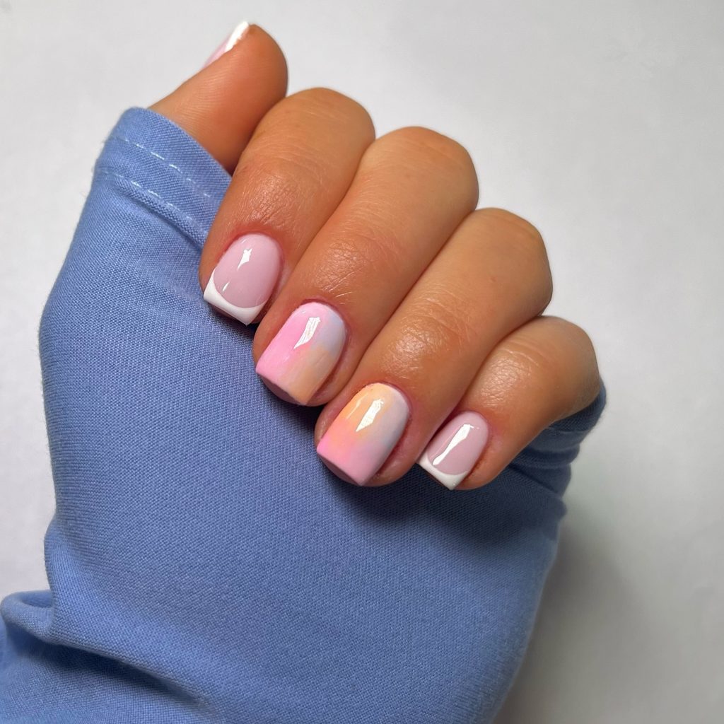 spring natural nails