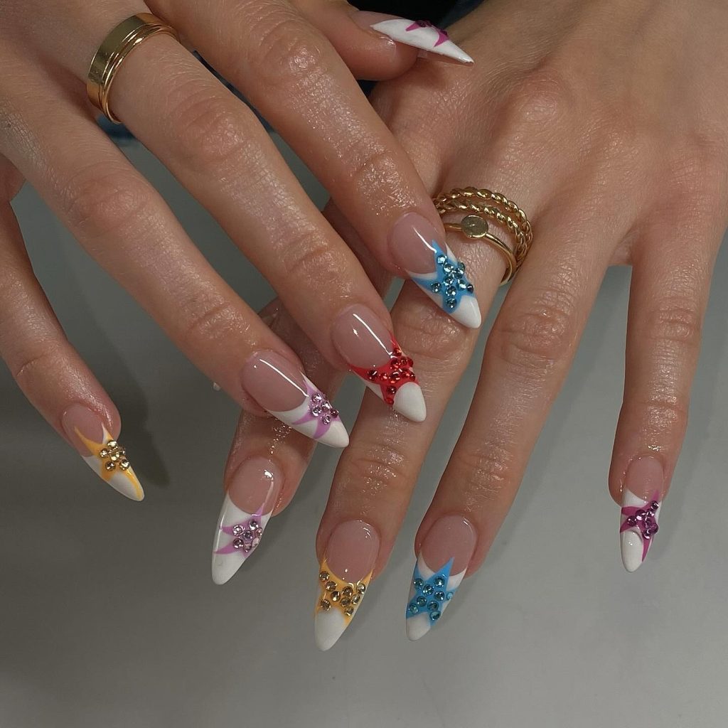 starfish gel nails