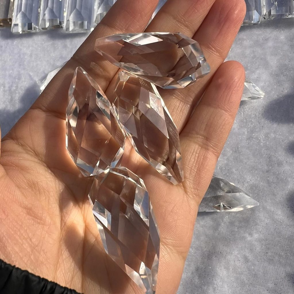 clear quartz crystal