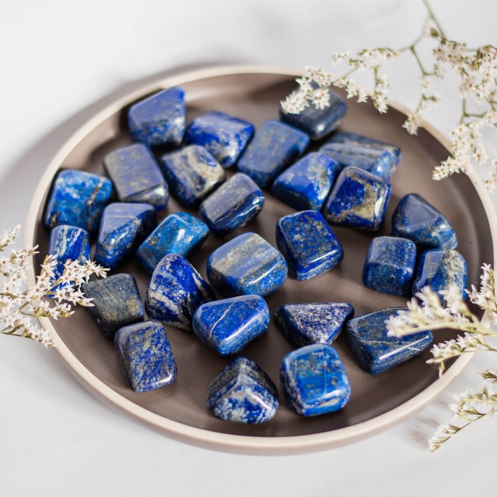 Lapis lazuli crystal