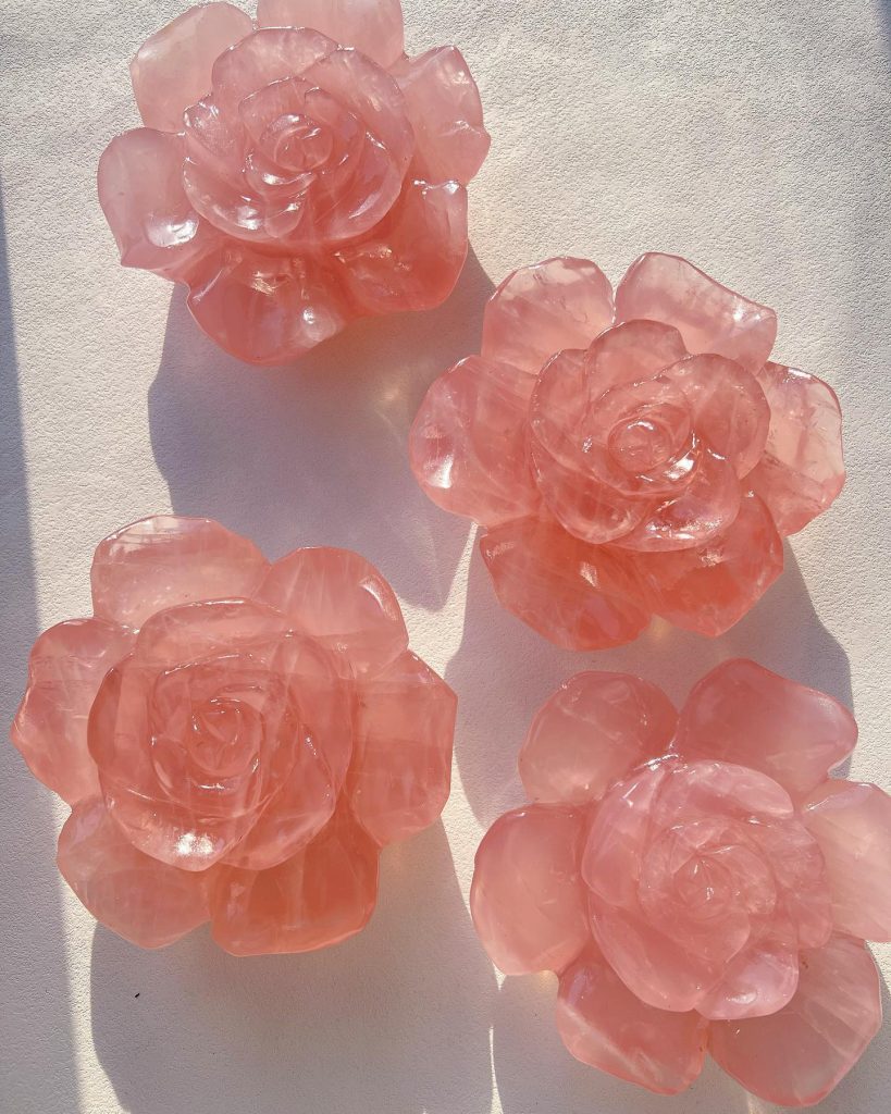 Rose  quartz crystal