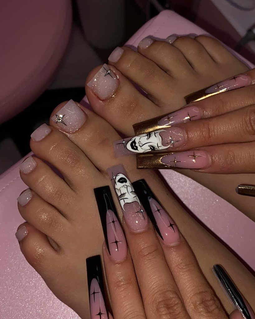 long hand toe nails