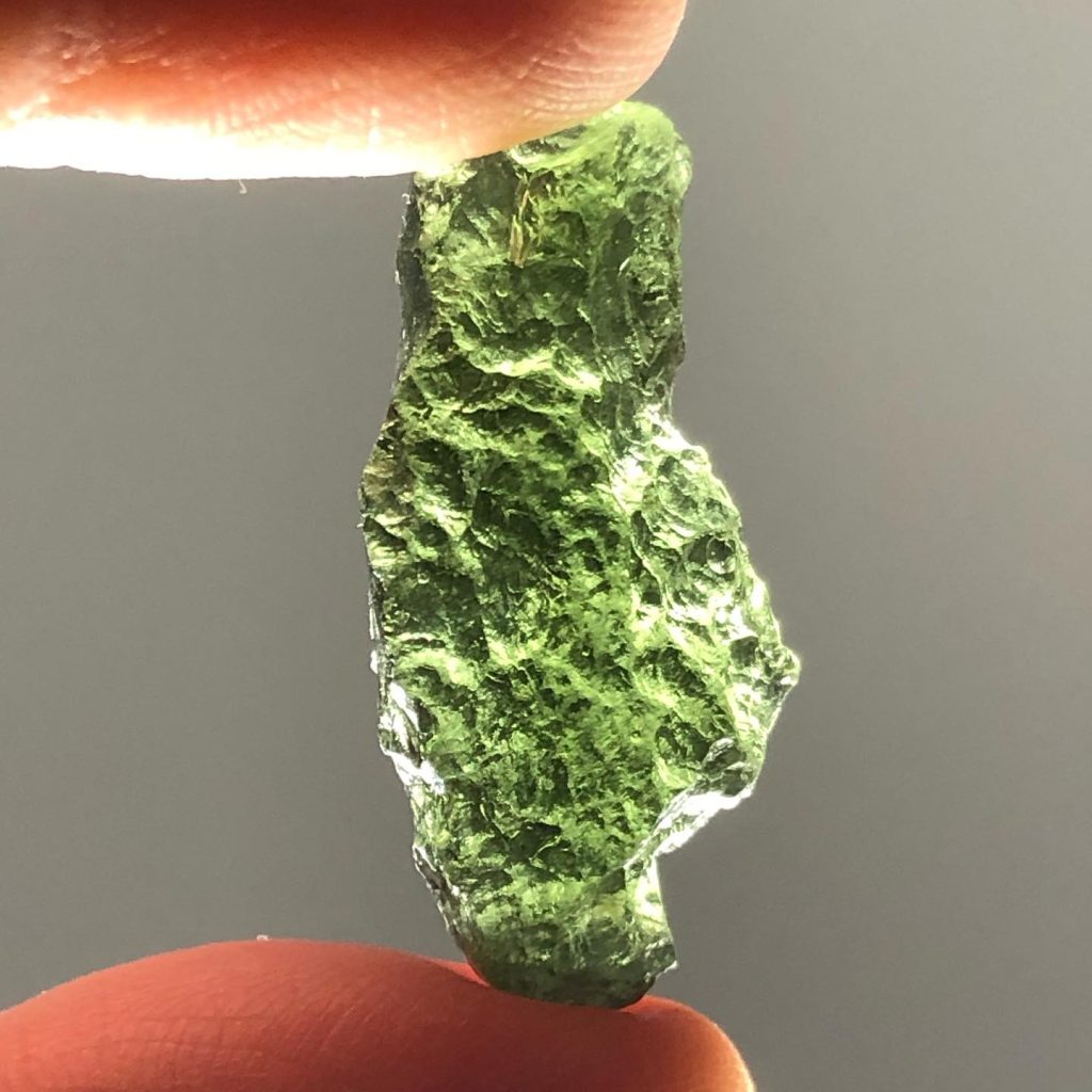 moldavite crystal