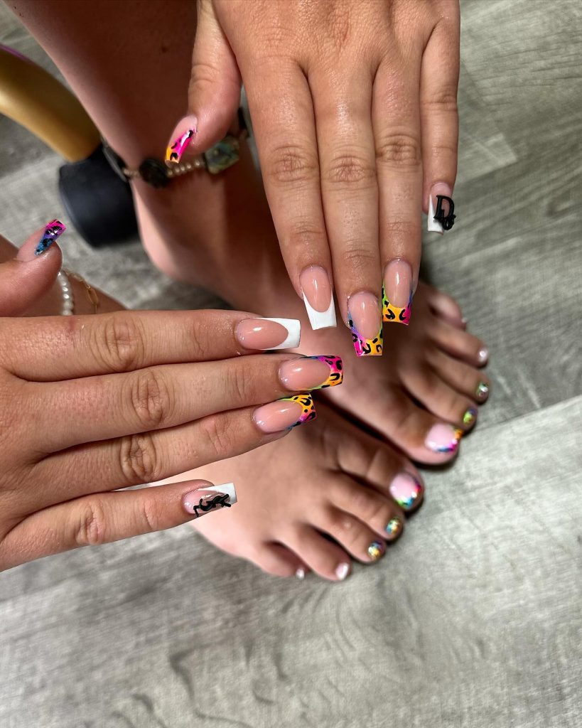 pigment hand toe nails