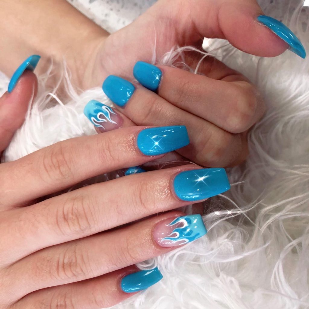 preety hallowen nails