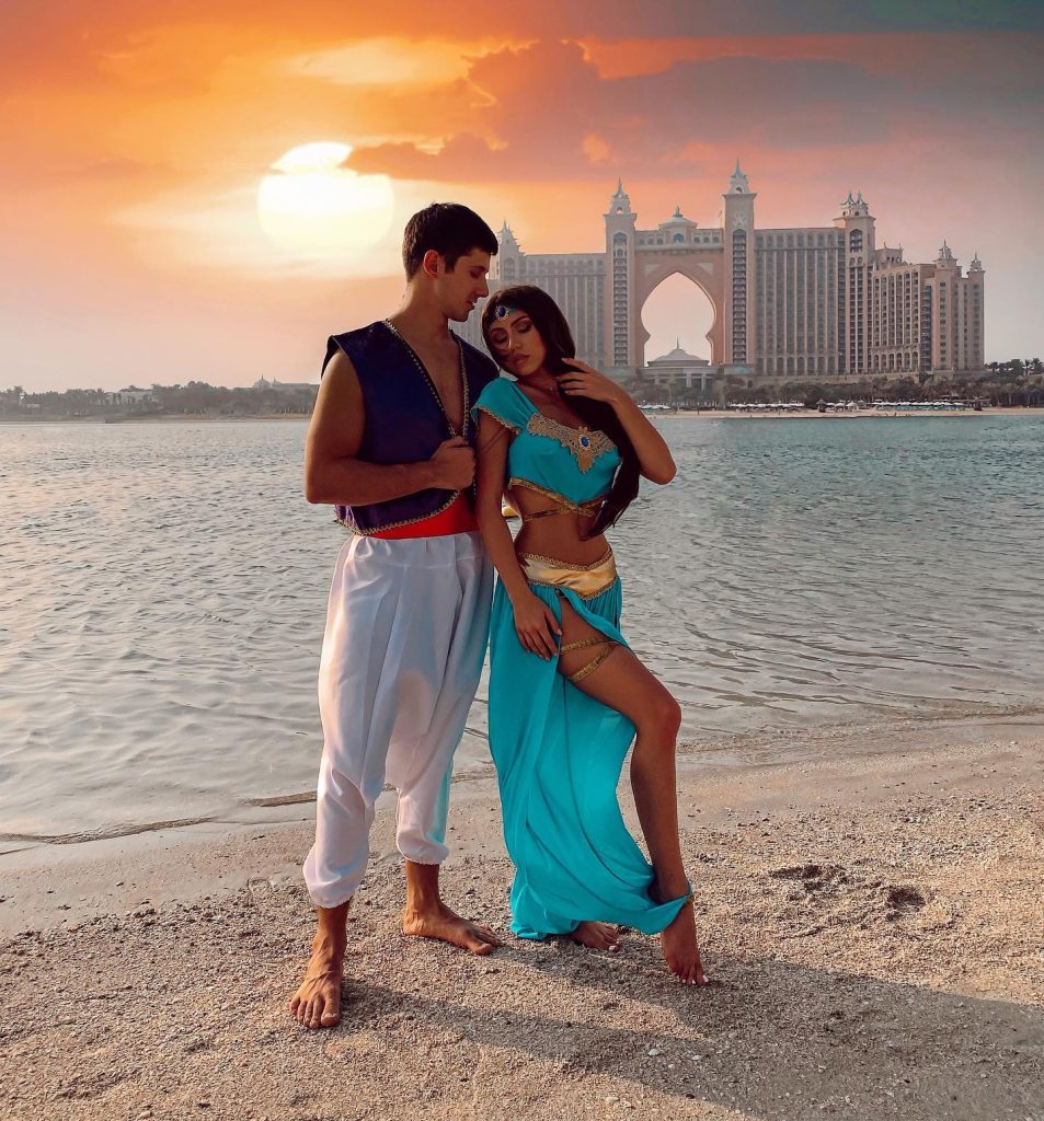 aladin jaismeen couple halloween costumes