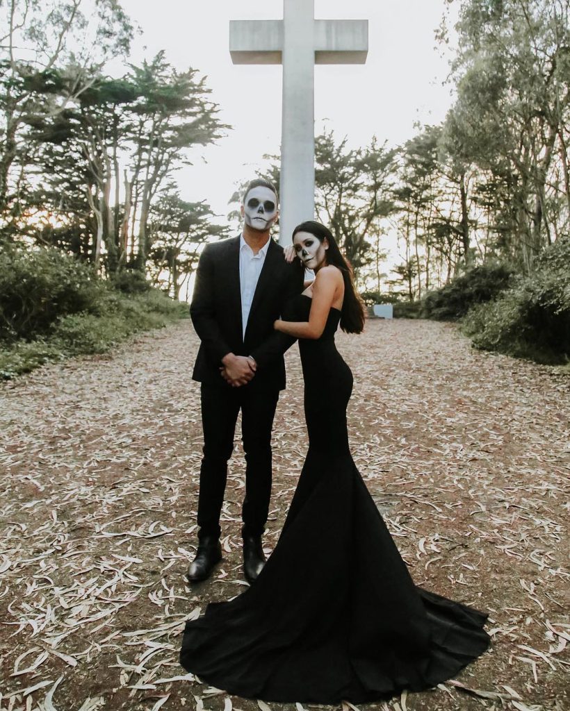 black couple halloween costumes