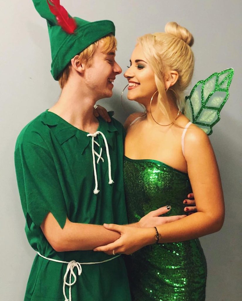 fairy style couple halloween costumes
