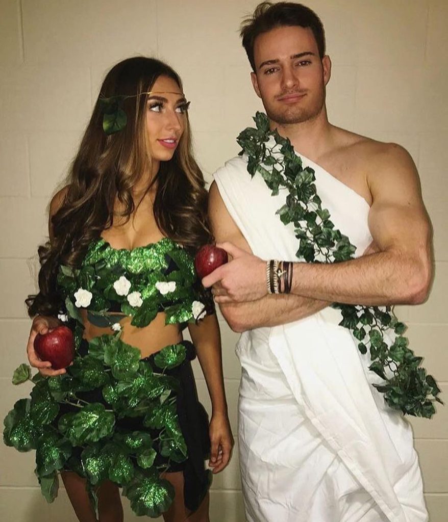 forest theme couple halloween costumes