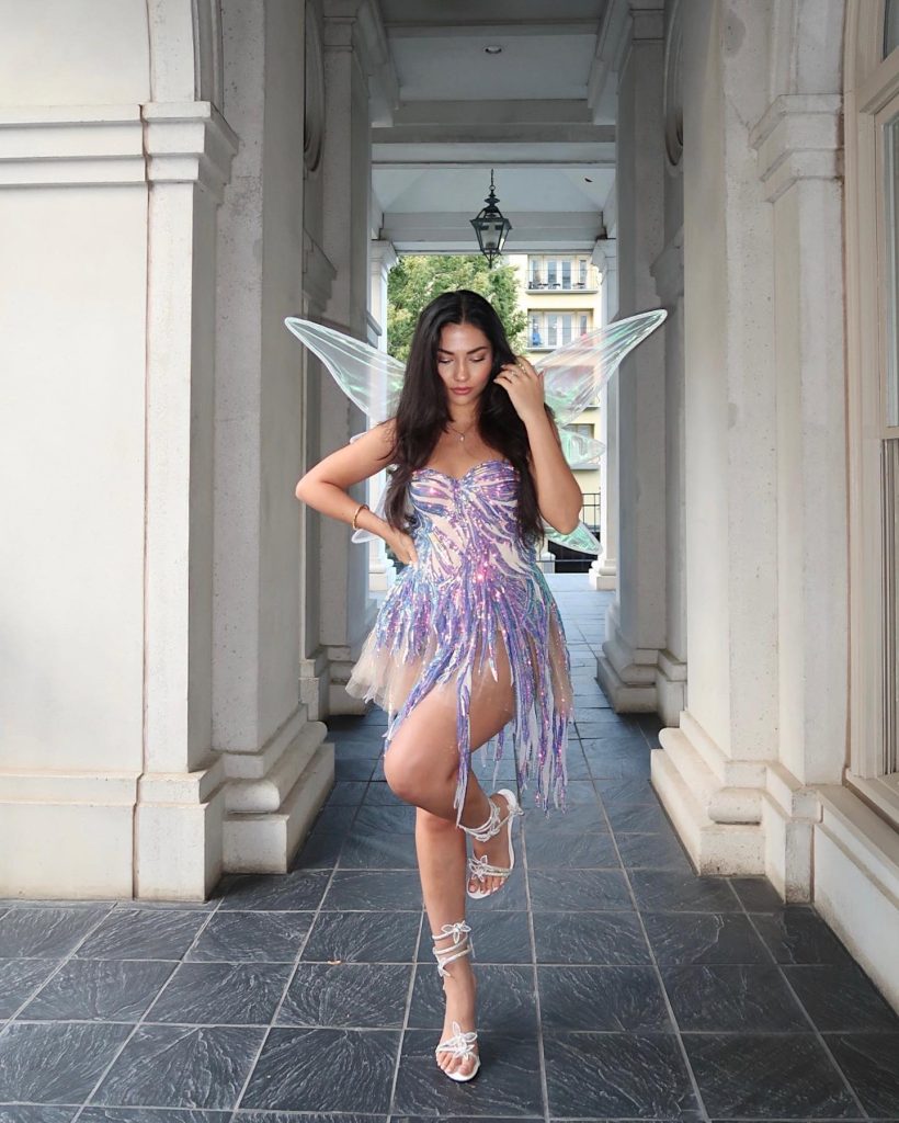 strapless mini solo halloween dress