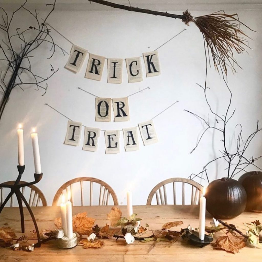 autumn diy halloween decor