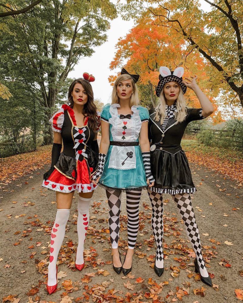 best trio halloween costumes
