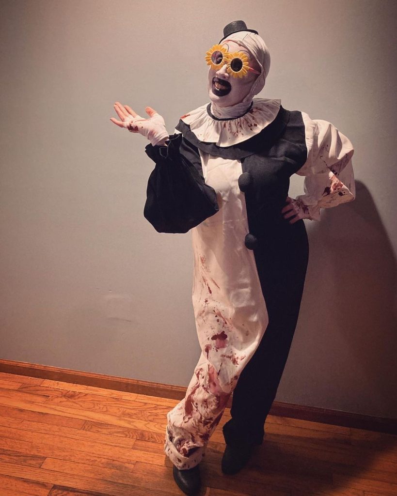 clown scary halloween costume