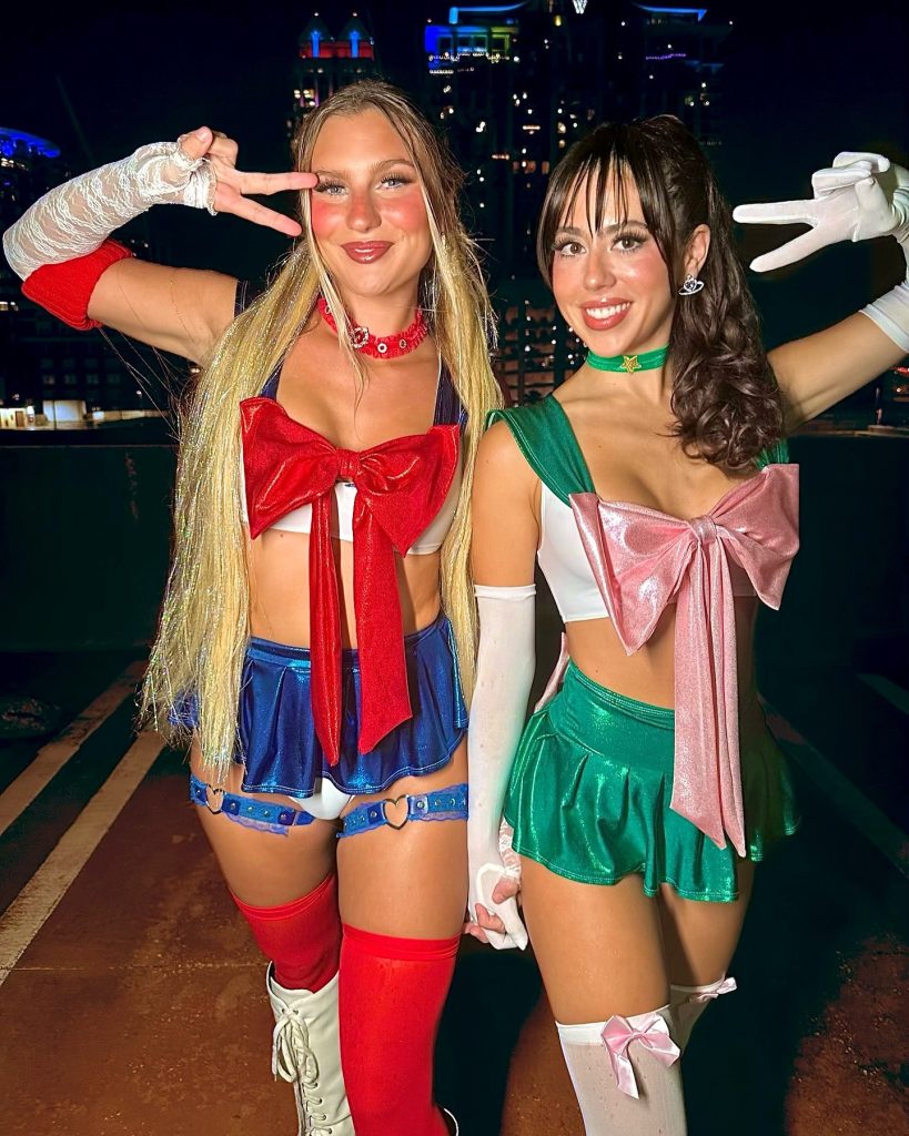 colorful bestfriend halloween costumes