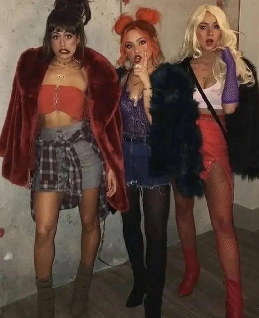 creepy trio halloween costumes