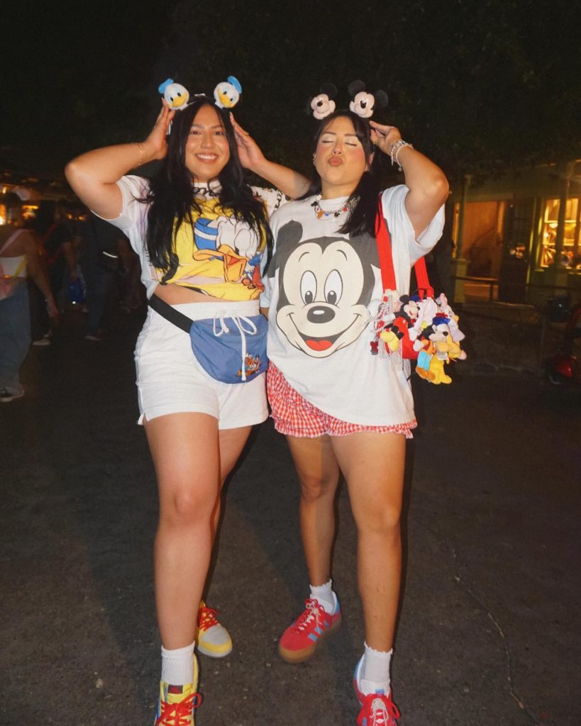 donald mickey style best friend halloween costume
