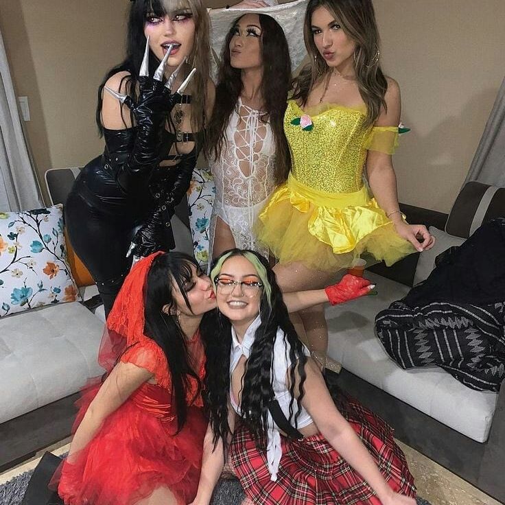 funky trio halloween costumes