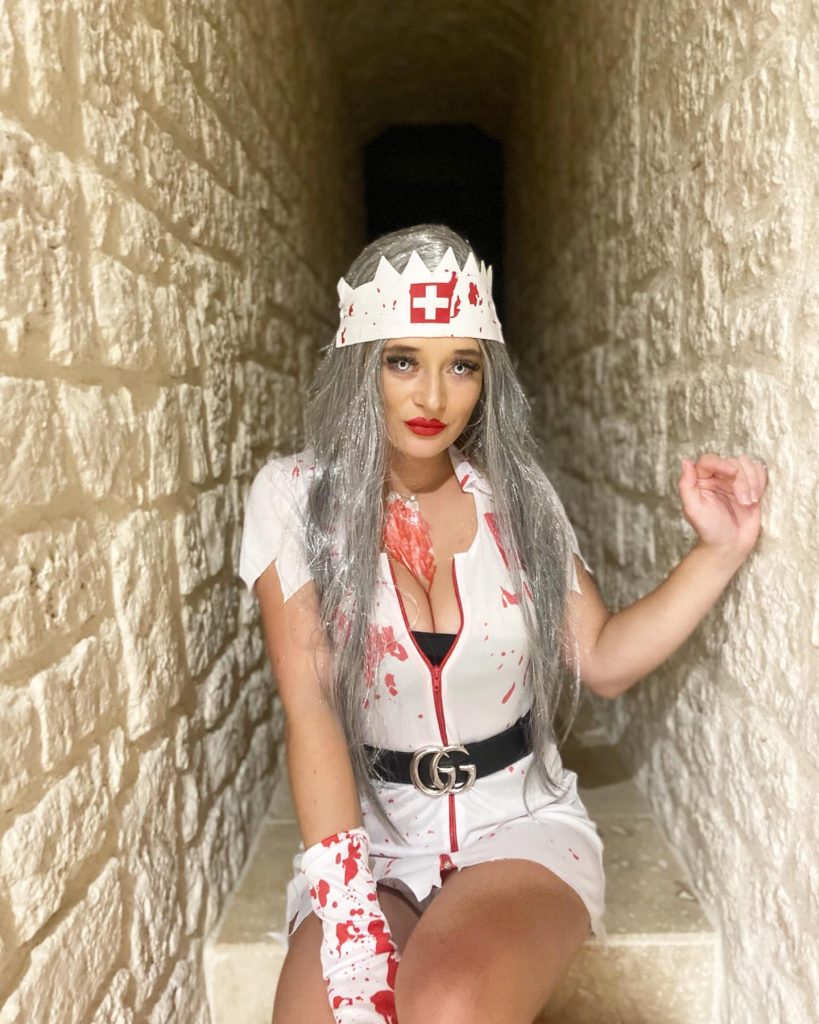 nurse style scary halloween costume