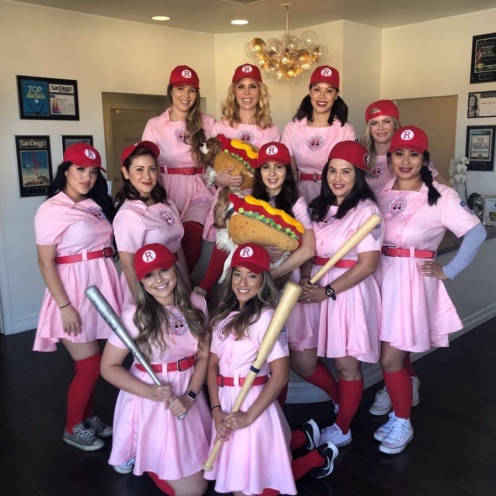 peach trio halloween costumes