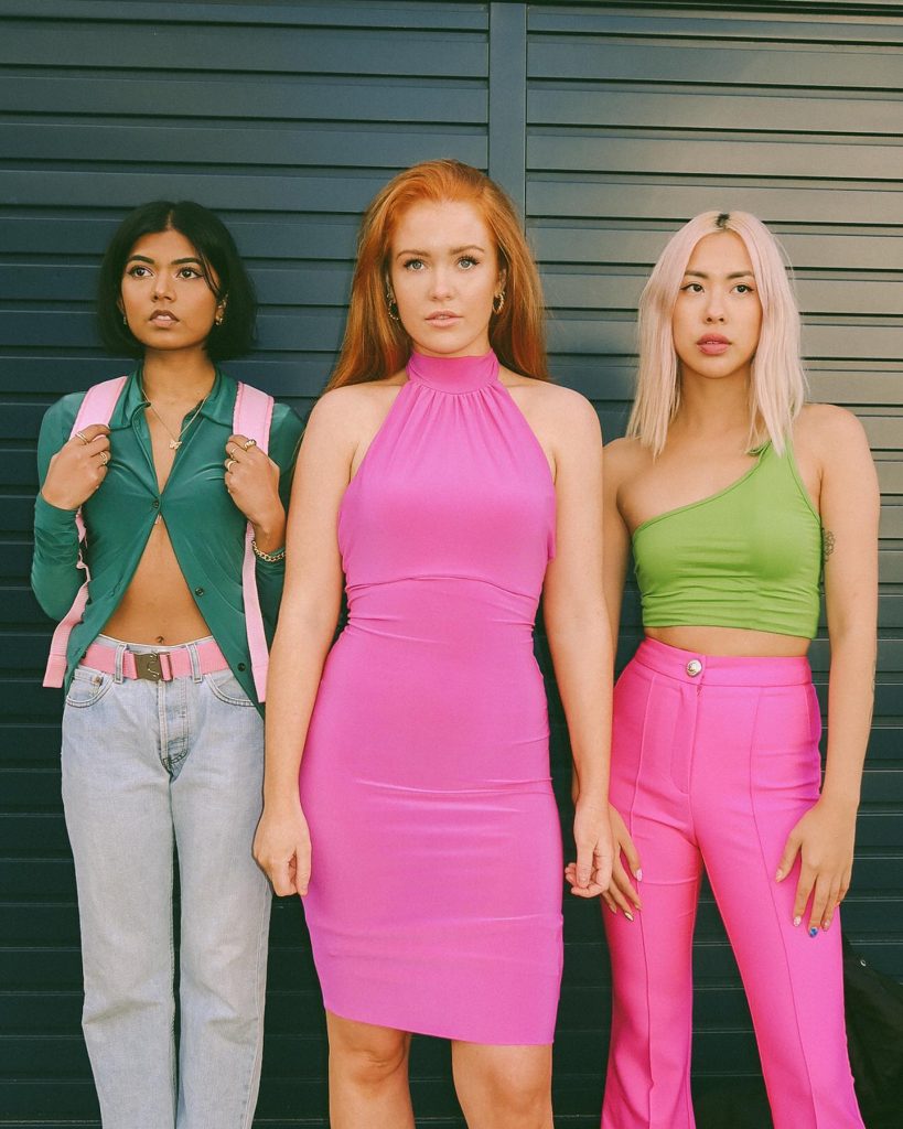 pink trio halloween costumes