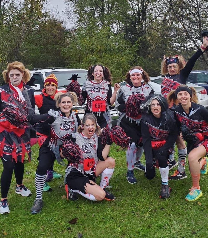ruuning buddy fun group halloween costumes