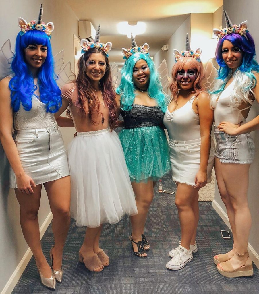 unicorn trio halloween costumes