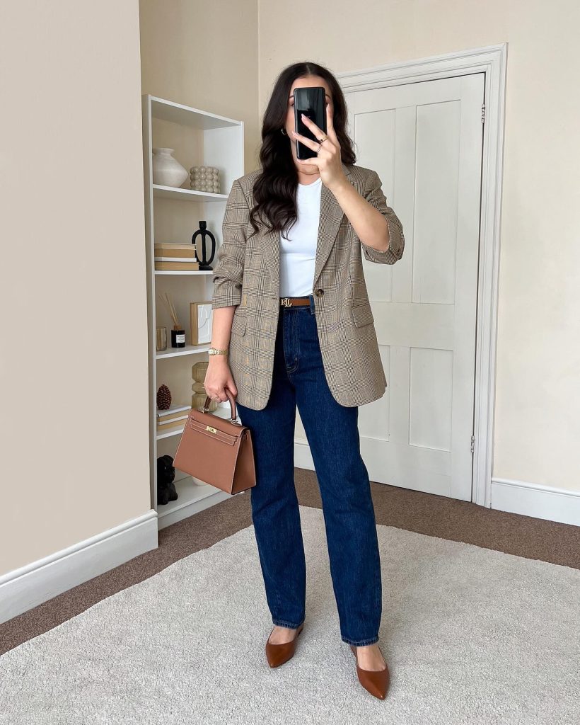 casual office outfit