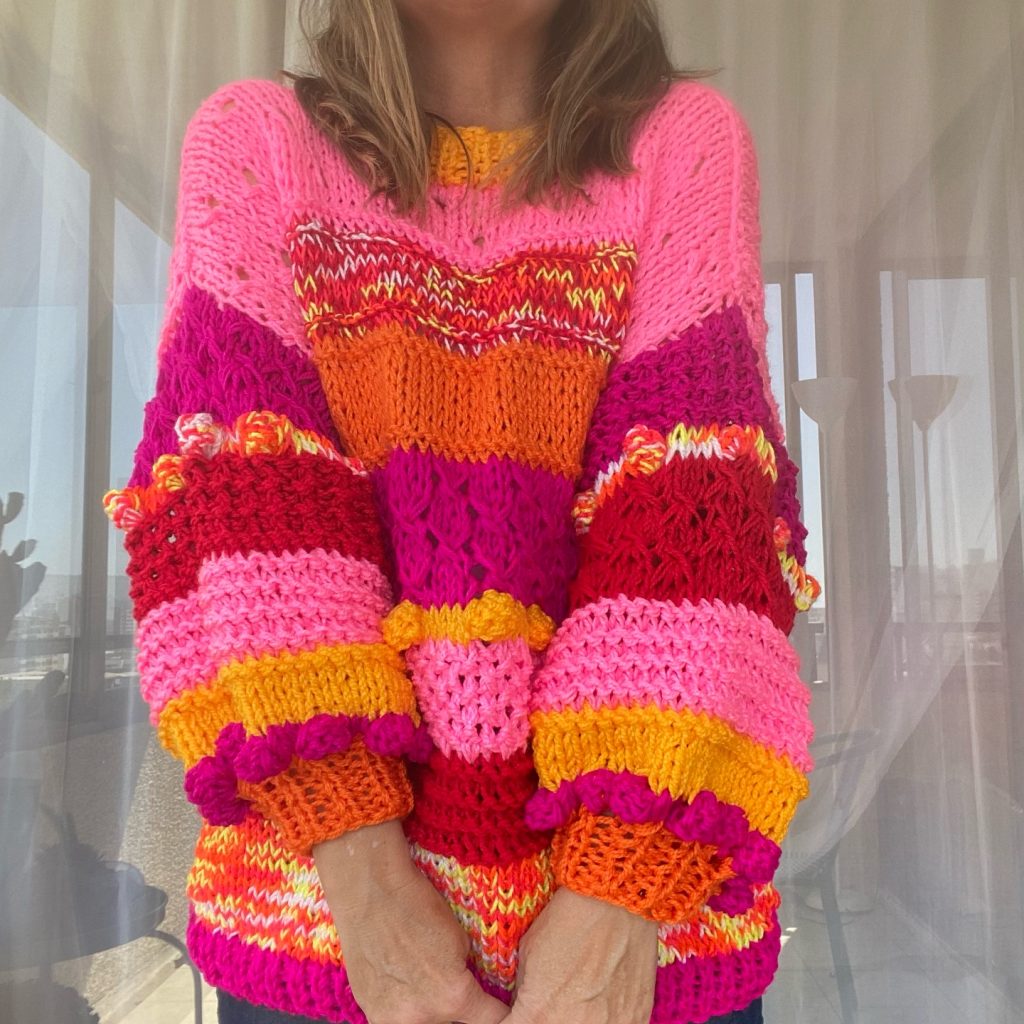 combinaation winter women sweater