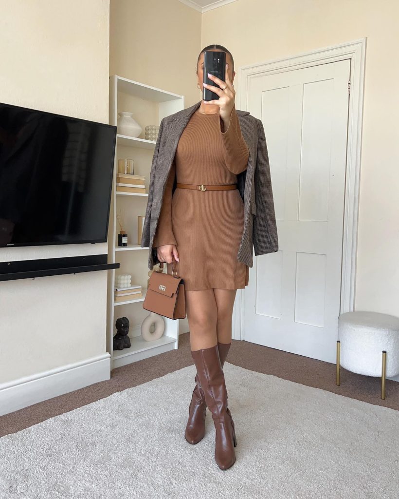 cozy office outfit