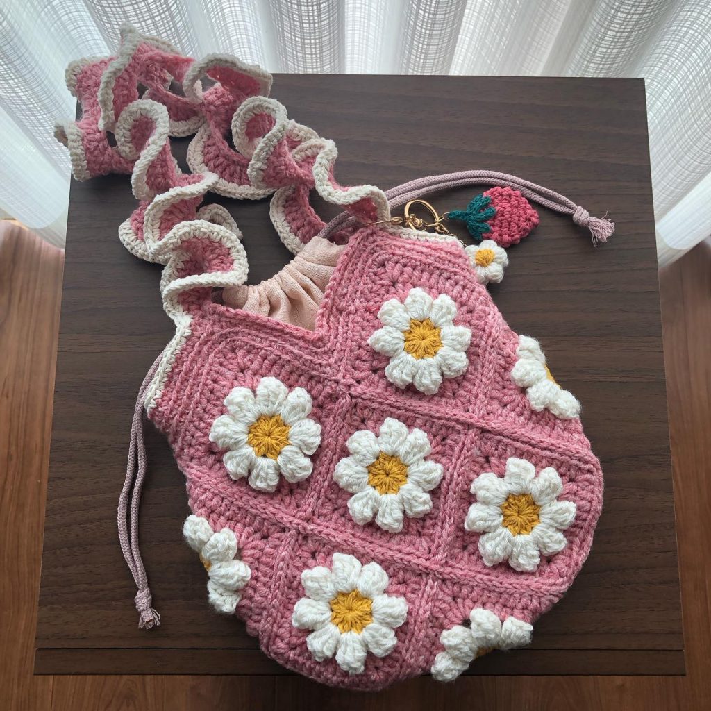 cute crochet bag