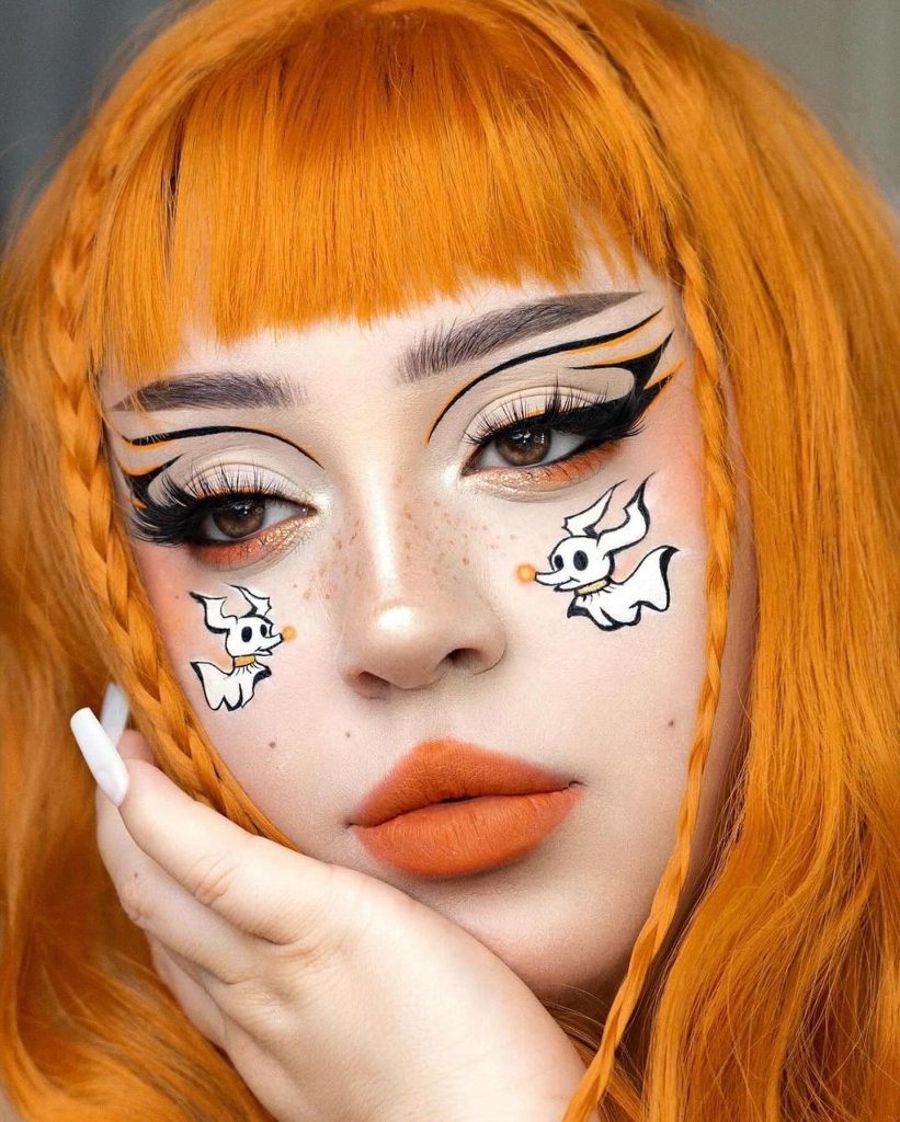 cutest halloween makeup look