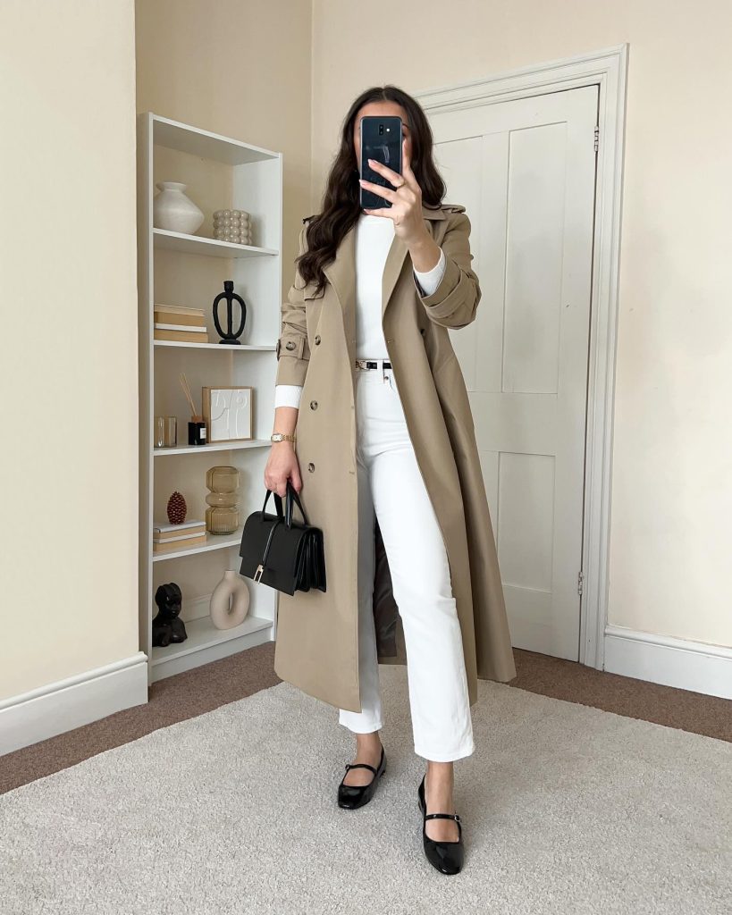 elegant trench coat