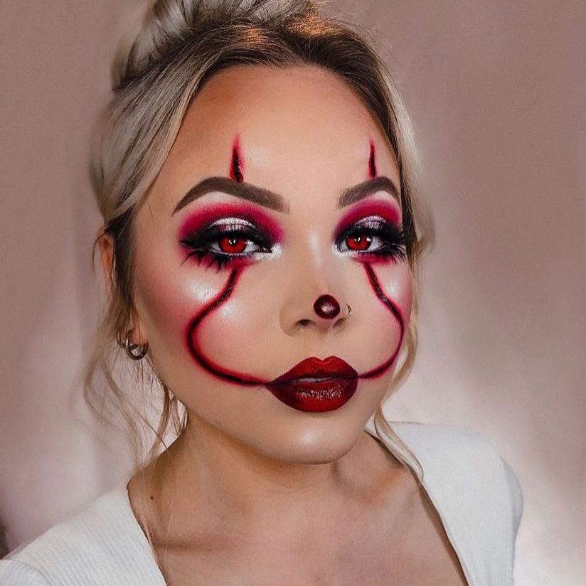 gorgeous halloween makup look