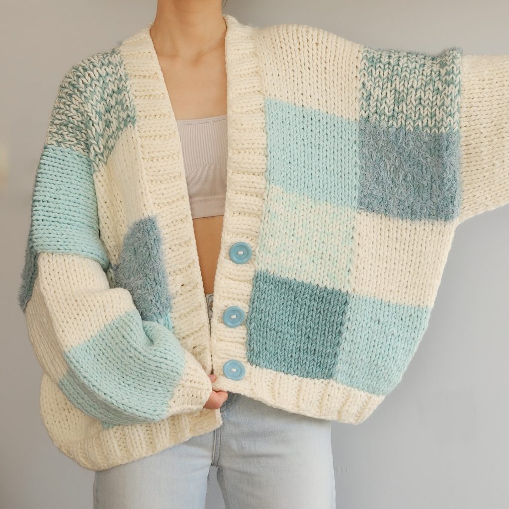 lightmint crochet sweater