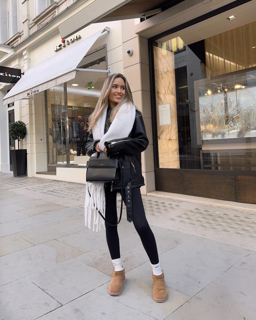 oversized legging outfit