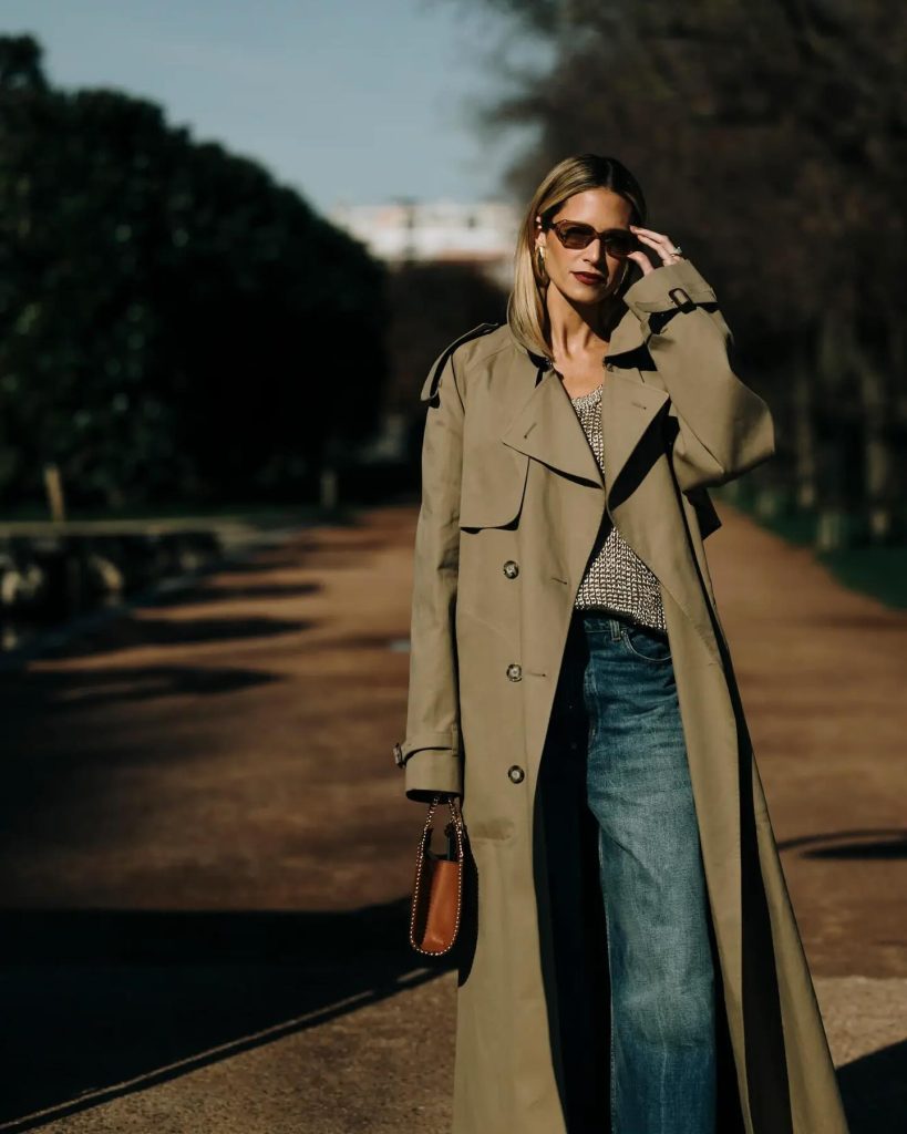 streetstle trench coat