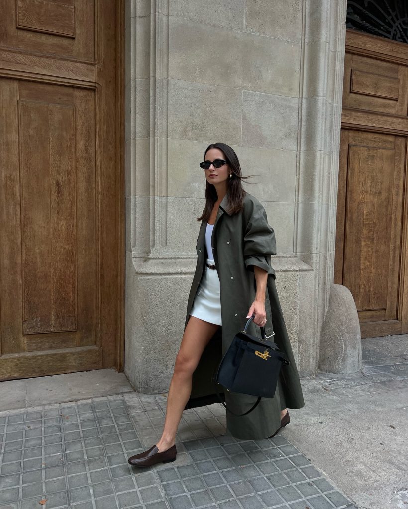 stylish trench coat